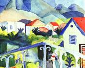 奥古斯特 马克 : St.Germain near Tunis